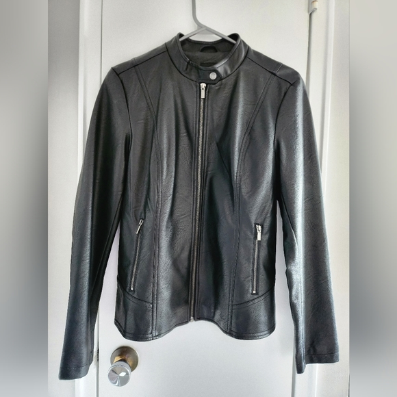 Faux leather jacket - Picture 1 of 3